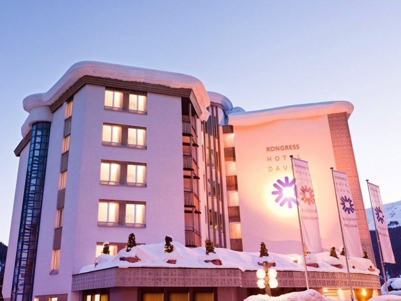 Kongress Hotel Davos Exterior photo